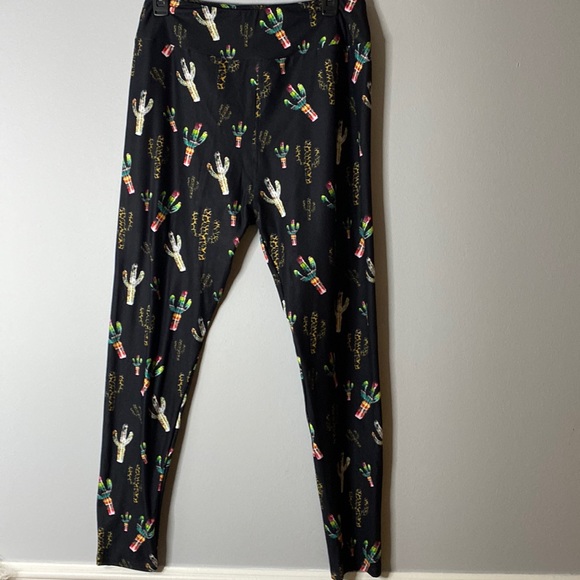 Pants & Jumpsuits Plus Size Women Leggings Cactus Pattern Super Soft Size Tall Curvy Poshmark